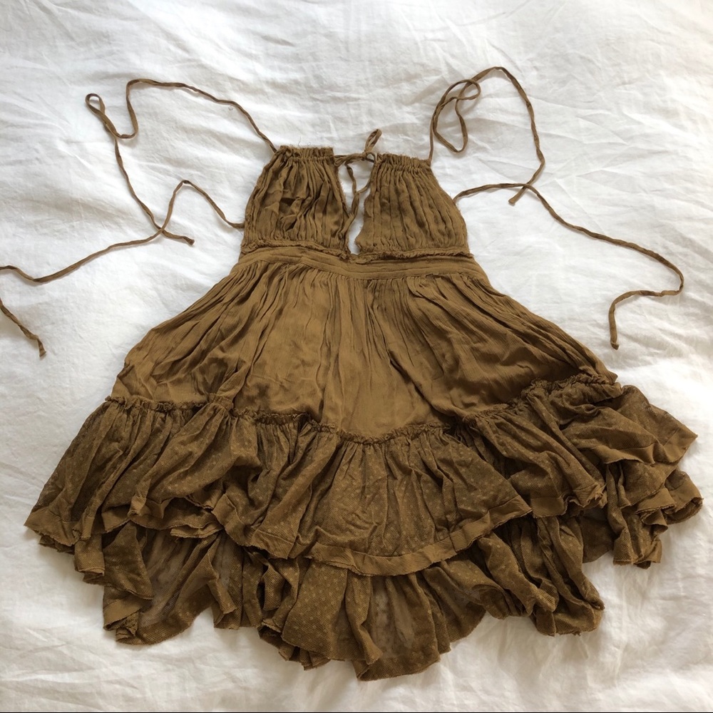 FREE PEOPLE 100 degree mini dress